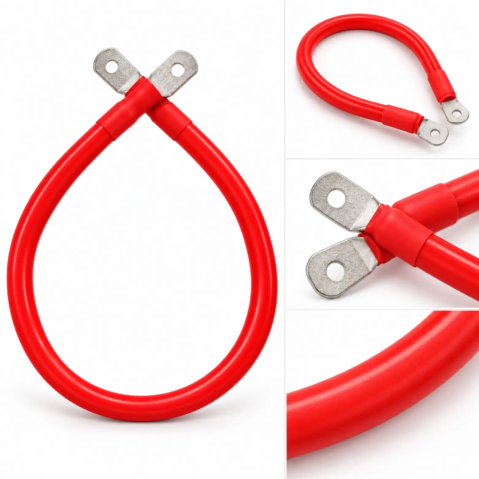SILICONE WIRE 2x8 AWG RED (SC25-6) 200MM - Image 3